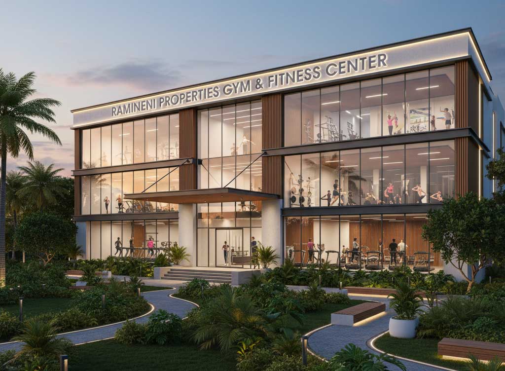 Gym and fitness room